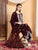Shiza Chikankari Premium Modal Co-ord Set (Brown)