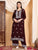 Shiza Chikankari Premium Modal Co-ord Set (Brown)