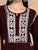 Shiza Chikankari Premium Modal Co-ord Set (Brown)