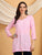Misha Chikankari Modal Short Kurti (Baby Pink)