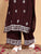 Shiza Chikankari Premium Modal Co-ord Set (Brown)