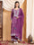 Shiza Chikankari Premium Modal Co-ord Set (Mauve)