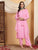 Farha Chikankari Premium Modal Co-ord Set (Baby Pink)