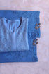 Aayat Ice Blue Rayon Kurta Pant set