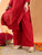 Priya Chikankari Kurta Palazzo Cotton Co-ord Set (Maroon)