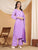 Meher Chikankari Ombre Rayon Co-ord Set (Lavender)