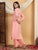 Farha Chikankari Premium Modal Co-ord Set (Peach)