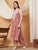 Raha Chikankari Strappy Rayon Co-ord Set (Nude Coral)