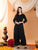 Priya Chikankari Kurta Palazzo Cotton Co-ord Set (Black)