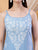 Raha Chikankari Strappy Rayon Co-ord Set (Powder Blue)