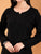 Maryam Chikankari Rayon Co-ord Set (Black)