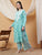 Anika Chikankari Mulmul Co-ord Set (Green)