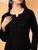 Faiza Chikankari Rayon Co-ord Set (Black)