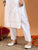 Ananya Chikankari Kurta Pant Cotton Co-ord Set (White)