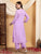 Farha Chikankari Premium Modal Co-ord Set (Lavender)