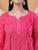 Meher Chikankari Ombre Rayon Co-ord Set (Pink)
