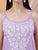 Raha Chikankari Strappy Rayon Co-ord Set (Lilac)