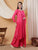 Meher Chikankari Ombre Rayon Co-ord Set (Pink)